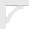 Ekena Millwork Standard Imperial Architectural Grade PVC Bracket With Block Ends, 3"W x 16"D x 16"H BKTP03X16X16IMP05 - alternate 2